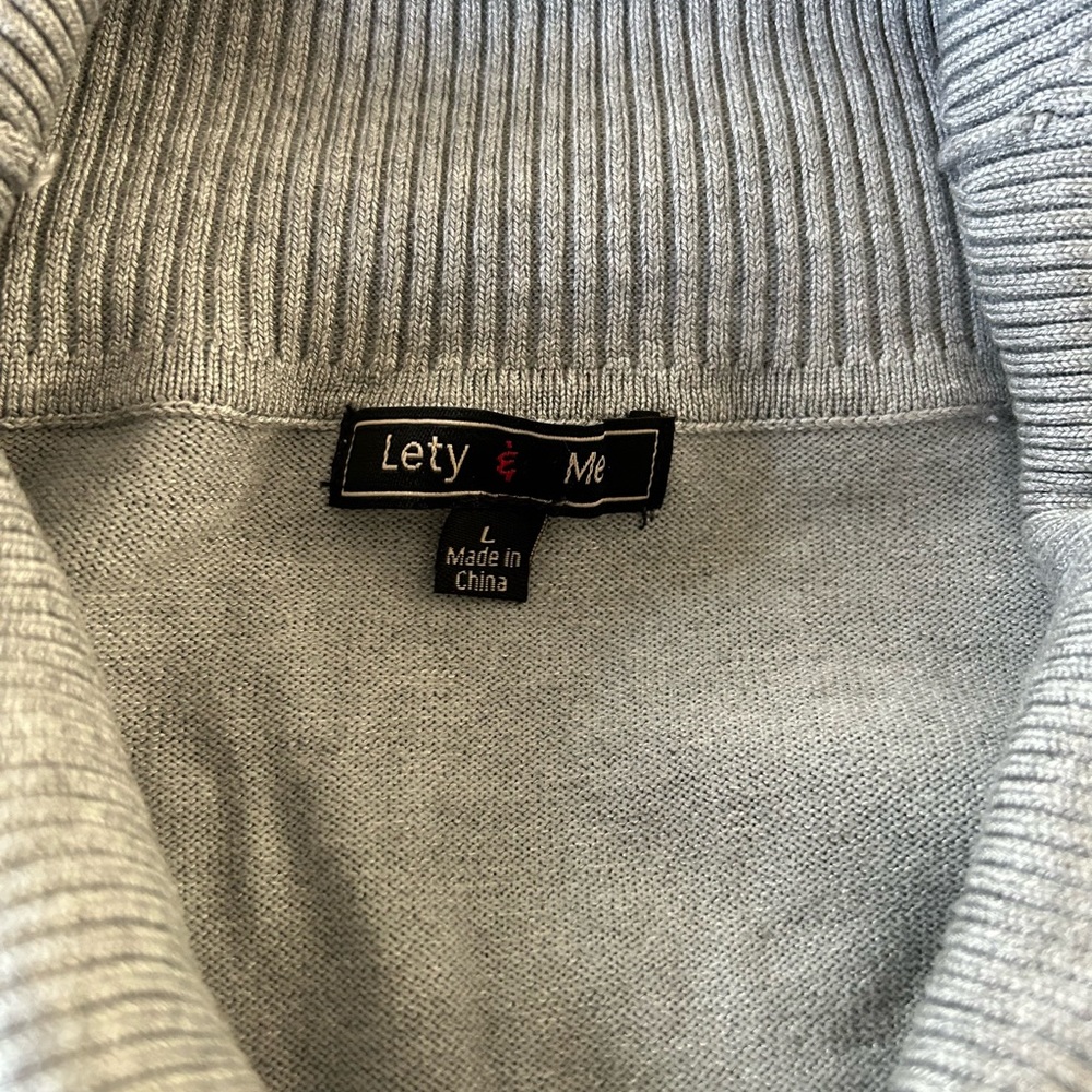 Lety & Me , Large Cowl Neck Sweater - Picture 4 of 4